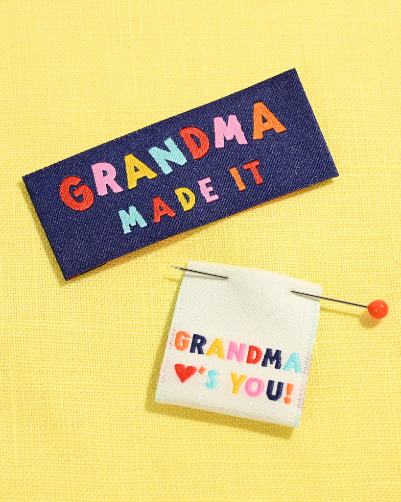Grandma Made It Labels |