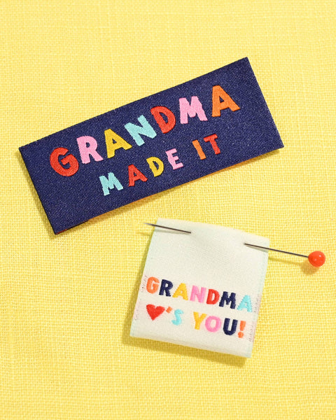 Grandma Made It Labels |