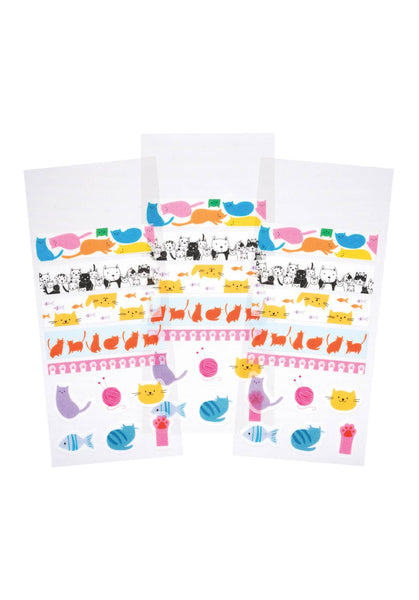 CATS WASHI STICKERS
