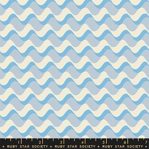 Ripple in Water Blue ---  Water by Ruby Star Society -- Moda Fabric