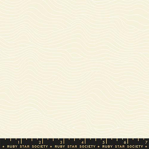 Wavelength in Natural ---  Water by Ruby Star Society -- Moda Fabric