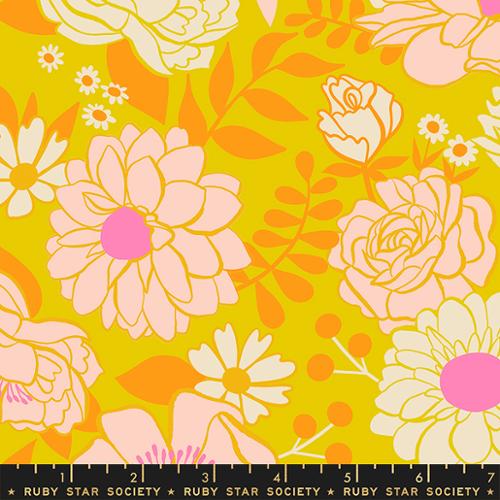 Morning Bloom in Golden Hour -- Rise & Shine by Melody Miller  for Ruby Star Society -- Moda Fabric