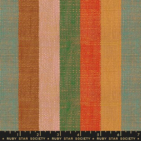 16" Jolie Toweling in Turquoise Boardwalk Stripes -- Alexia Abegg