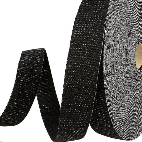 Metalic Strapping 1 1/4" Black/Silver