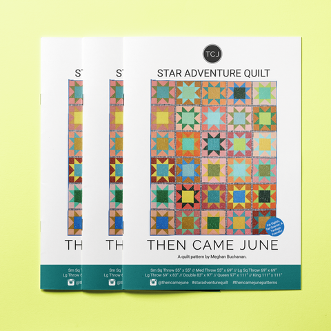 Star Adventure Quilt Pattern - Printed