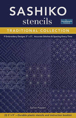 Sashiko Stencils, Traditional Collection by Sylvia Pippen