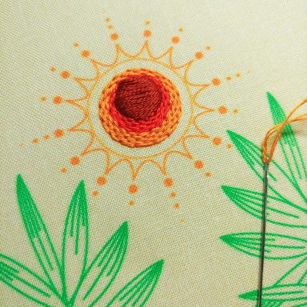 High noon embroidery kit