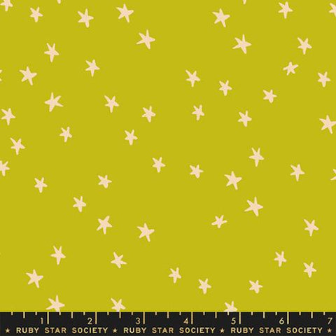 Pistachio-- Starry by Alexia Abegg for Ruby Star Society -- Moda Fabric