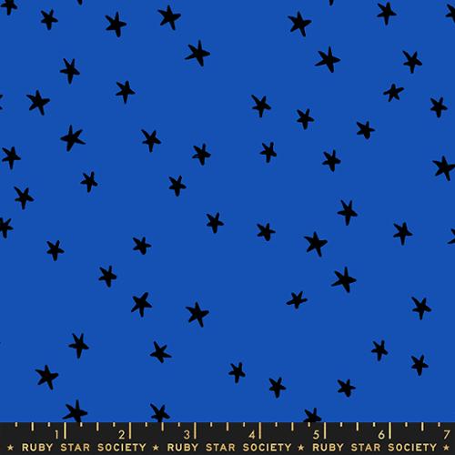 Blue Ribbon -- Starry by Alexia Abegg for Ruby Star Society -- Moda Fabric