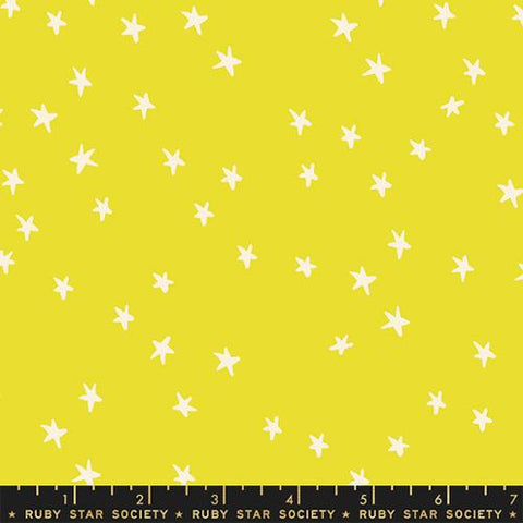 Citron  -- Starry by Alexia Abegg for Ruby Star Society -- Moda Fabric