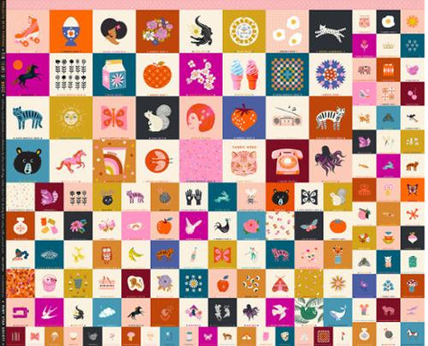 42" x 36" Panel Ten Years Of Magic Panel -- Projects with Purpose -- Ruby Star Society -- Moda Fabric