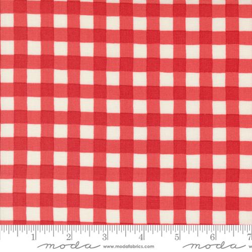 Farm House Gingham in Barn Red --  Willows Farm by Deb Strain -- Moda Fabrics
