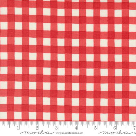 Farm House Gingham in Barn Red --  Willows Farm by Deb Strain -- Moda Fabrics