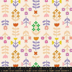 Meadow Florals in Natural -- Favorite Flowers by Ruby Star Society -- Moda Fabric