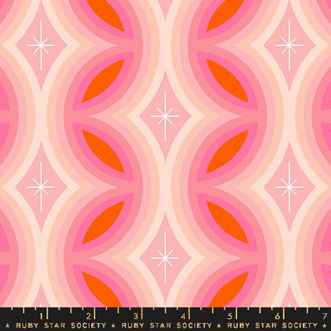 Rattan Geometrics in Balmy -- Juicy by Melody Miller -- Ruby Star Society -- Moda Fabrics