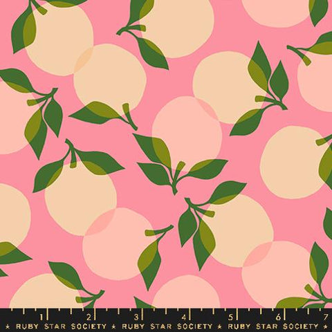 Tumbling Peaches in Sorbet -- Juicy by Melody Miller -- Ruby Star Society -- Moda Fabrics