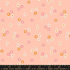 Baby Flowers in Peach -- Juicy by Melody Miller -- Ruby Star Society -- Moda Fabrics