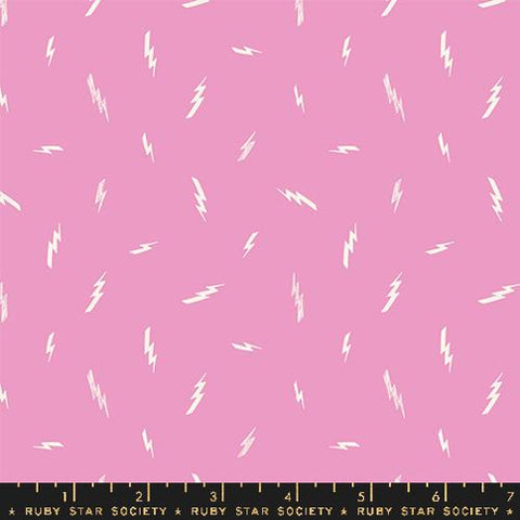 Electric Bolts Blender in Daisy -- Teddy And The Bears --  Sarah Watts for Ruby Star Society -- Moda Fabrics