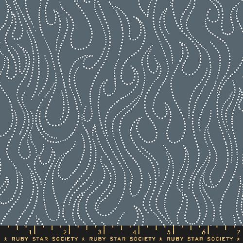 Flames in Ghostly -- Teddy And The Bears --  Sarah Watts for Ruby Star Society -- Moda Fabrics