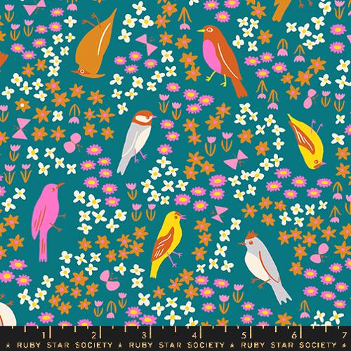 Spark Bird in Storytime -- Bird Is The Word by Kim Kight -- Ruby Star Society -- Moda Fabrics