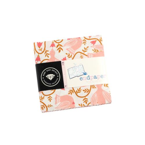 Endpaper Charm Pack -- Ruby Star Society