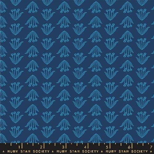 Crocus Blenders in Bluebell --- Endpaper by Jen Hewett for Ruby Star Society -- Moda Fabric