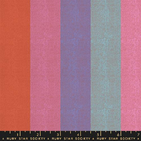 Poolside Stripe in Peony -- Warp Weft Ooh Lucky by Alexia Abegg for Ruby Star Society -- Moda Fabrics