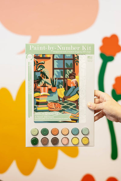 A Novel Afternoon Paint-by-Number Kit