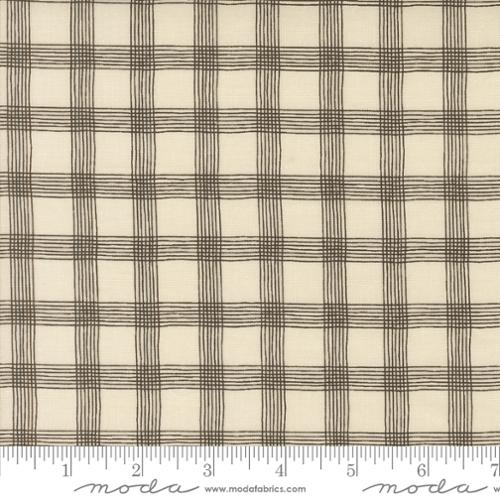 Plaid Checks in Porcelain Black -- Threads by Sweetwater for Moda Fabrics