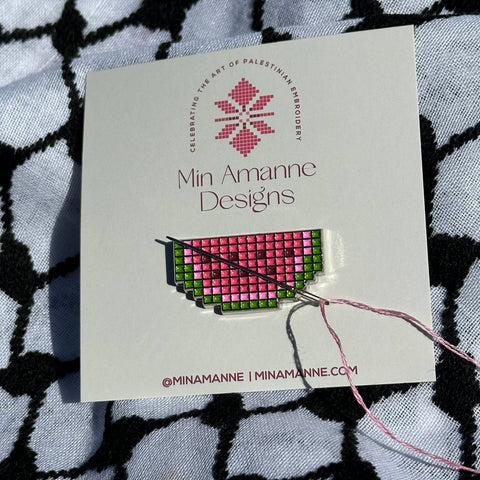 Pink Batikh/Watermelon Needle Minder