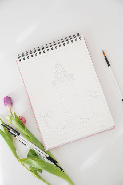 National Parks Watercoloring Book