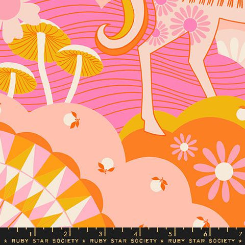 Daydreamer Landscape in Zinnia --- Carousel by Melody Miller--  Ruby Star Society -- Moda Fabrics