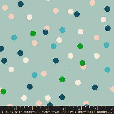 Spritz Dots in Iceberg --- Carousel by Melody Miller--  Ruby Star Society -- Moda Fabrics