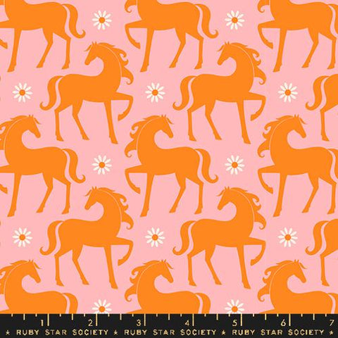 Fancy Horse in Balmy --- Carousel by Melody Miller--  Ruby Star Society -- Moda Fabrics