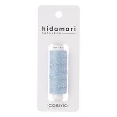Light Blue #4 -- Cosmo Hidamari Sashiko Solid Thread 30 Meters