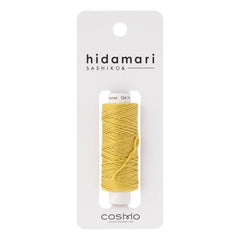 Light Green (Yellow) -- Cosmo Hidamari Sashiko Solid Thread 30 Meters