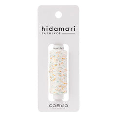 Multi Variegated (Orange/Blue) 102 -- Cosmo Hidamari Sashiko Solid Thread 30 Meters
