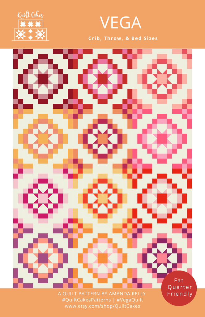 Vega Quilt Pattern Printed