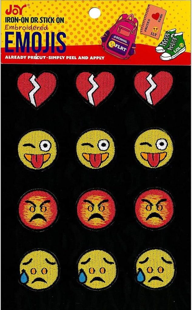 Embroidered Emoji Sheets 6