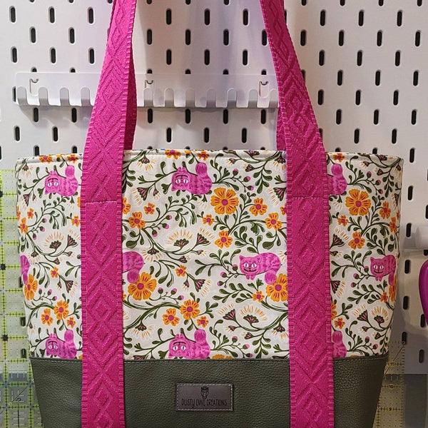 Fuchsia Pink Jacquard Webbing 1.5" Woven Strap