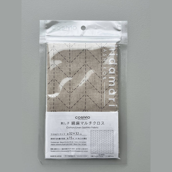 COSMO Sashiko Preprinted  Fabric