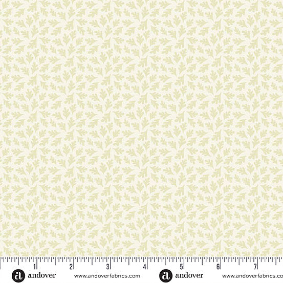 Oakleigh by Judy Jarvi Oak Leaves Cream -- Andover Fabrics