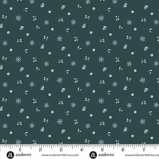 Oakleigh by Judy Jarvi Windy Midnight  -- Andover Fabrics
