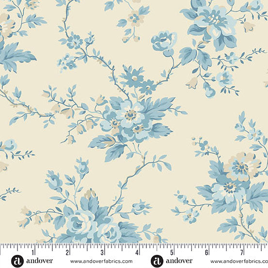 Heirloom Rose Breeze -- Special Delivery by Laundry Basket Quilts -- Andover Fabrics