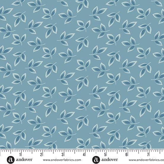 Jewelweed Cloudy -- Special Delivery by Laundry Basket Quilts -- Andover Fabrics