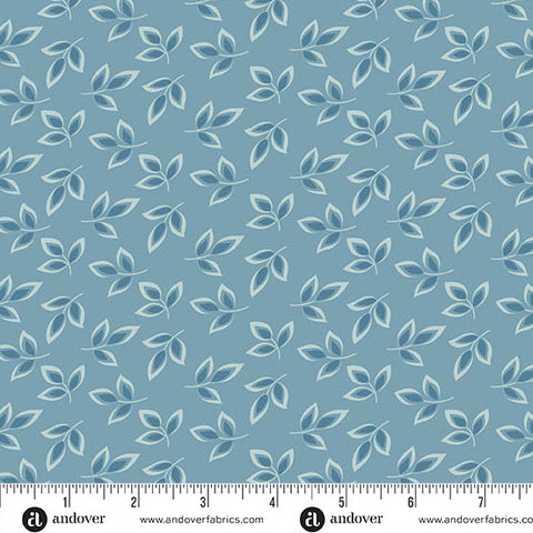 Jewelweed Cloudy -- Special Delivery by Laundry Basket Quilts -- Andover Fabrics