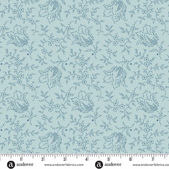 Garden Tulip Sky -- Special Delivery by Laundry Basket Quilts -- Andover Fabrics