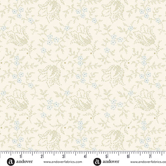 Garden Tulip Lace -- Special Delivery by Laundry Basket Quilts -- Andover Fabrics