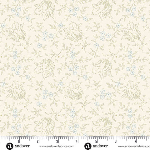 Garden Tulip Lace -- Special Delivery by Laundry Basket Quilts -- Andover Fabrics