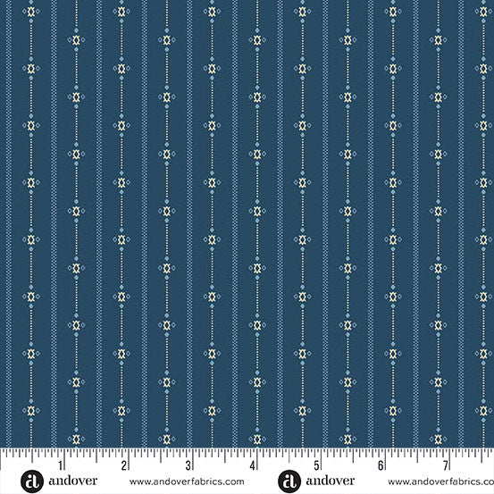 Deep Lake -- Special Delivery by Laundry Basket Quilts -- Andover Fabrics